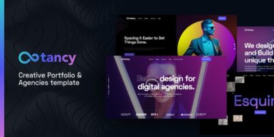 Ootancy -  Creative Agencies and Portfolio Template by creabik