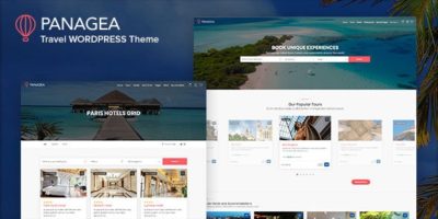 Panagea - Hotel and Tours Booking WordPress Theme by C-Themes