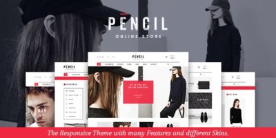 Pencil - Responsive Fashion Prestashop Theme by prestashoppro
