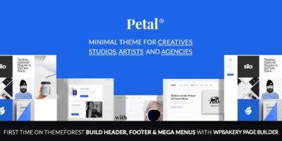 Petal - Creative Portfolio for Freelancer and Agency by Aislin