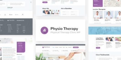 Physio - Physical Therapy & Medical Clinic WP Theme by QreativeThemes