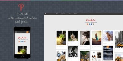 PicShots - Responsive Blogger Template by TemplatesZoo