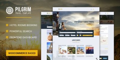 Pilgrim — Travel Booking WordPress Theme by marketing-automation