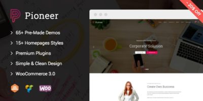 Pioneer - Multi-Concept Corporate WordPress Theme by DankovThemes