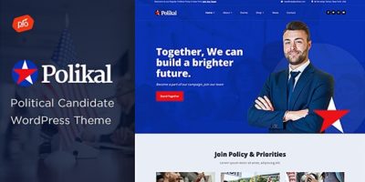 Polikal - Political Candidate & Party Theme by ProgressionStudios