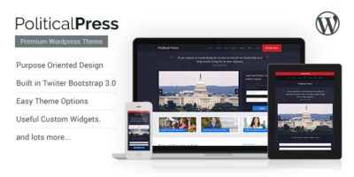 Political Press - Responsive WordPress Theme by InspiryThemes