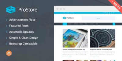 ProStore - Modern Magazine WordPress Theme by DankovThemes