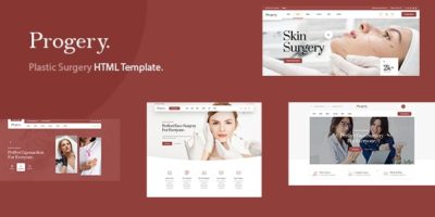 Progery - Plastic Surgery HTML Template by BDevs