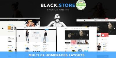 Pts Blackstore - Fashion Prestashop 1.7 Theme by prestashoppro