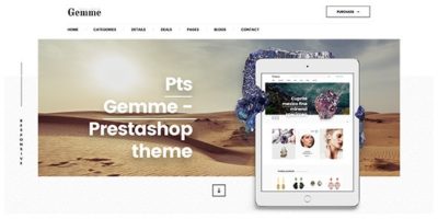 Pts Gemme - Creative Gem & Jewelry Manufacturer Prestashop Theme 1.7 by prestashoppro
