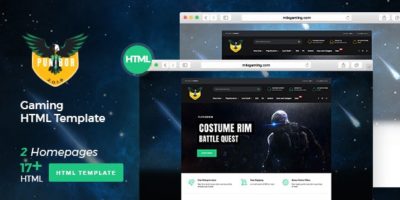 Punibor - Gaming Store HTML Template by Fuznet