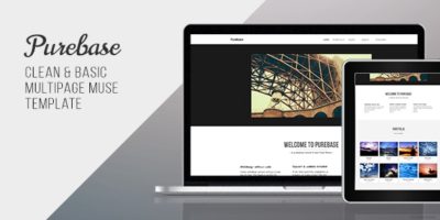 Purebase - Multipurpose Muse Template by styleWish
