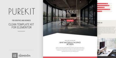 Purekit - Creatives & Business Elementor Template Kit by styleWish