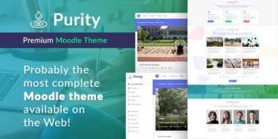 Purity - Premium Moodle Theme by joomfx