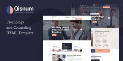 Qisnum - Psychology & Counseling HTML Template by micro_theme