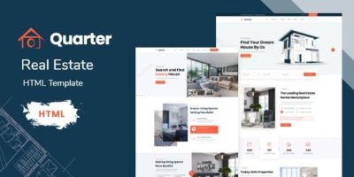 Quarter - Real Estate HTML Template by TunaTheme