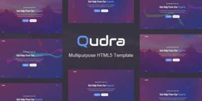 Qudra - Multipurpose HTML5 Template by Webrouk