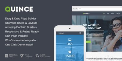 Quince - Modern Business Theme by MNKY