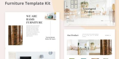 Rams - Furniture eCommerce Elementor Template Kit by themedistrict