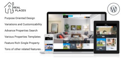 RealPlaces - Estate Sale and Rental WordPress Theme by InspiryThemes