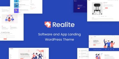 Realite - A WordPress Theme for Startups by GradaStudio