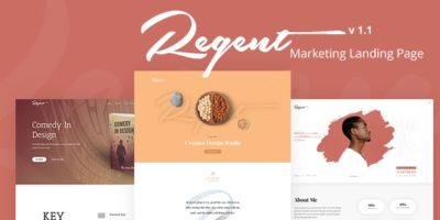 Regent - Multipurpose Marketing Landing page by ThemeBucket