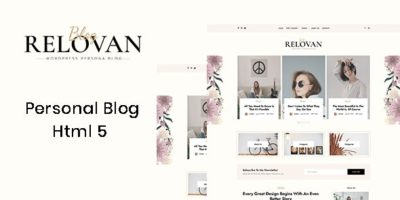 Relovan - Personal Blog HTML5 Template by Theme-Lazer