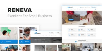 Reneva -  Small Business HTML Template by Vasterad