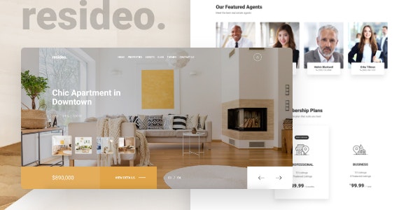 Resideo - Real Estate HTML Website Template by pixel_prime