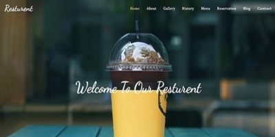 Resturant Html Template by ThirdEye_IT