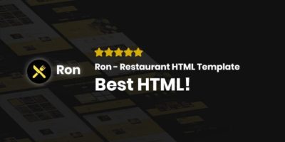Ron - Restaurant HTML Template by JeriTeam