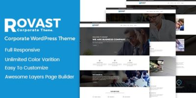 Rovast - Multipurpose Wordpress Theme by HasTech