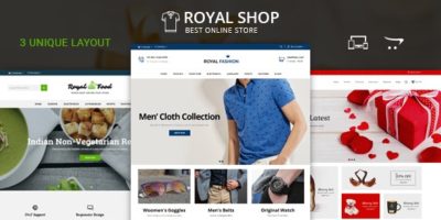 Royal Shop - OpenCart 2 & 3 Responsive Theme by codezeel