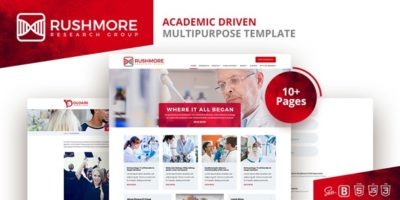 Rushmore-Academic Driven  Multipurpose Template by webtechtoday