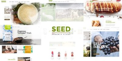SEED - Organic PSD Template  by Beautheme