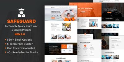 Safeguard - Security & Guard Theme by Pixity
