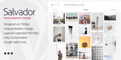Salvador - Clean Photography Theme by BruteCreative