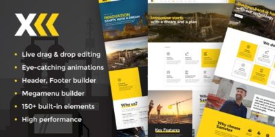 Samatex - Industrial WordPress Theme + Woocommerce by enovathemes