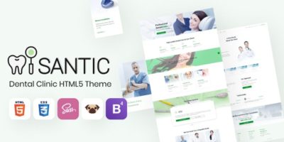 Santic - Dental Clinic HTML5 Theme
