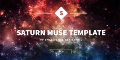 Saturn Muse Web Template by barisintepe