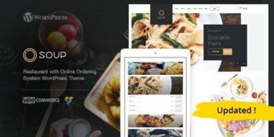 Soup - Online Food & Restaurant WP Theme by themebeer
