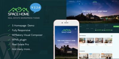 Space Home - Real Estate WordPress Theme by TemPlaza-Hub