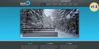 SpiritFX – Business and Portfolio Template by joomfx