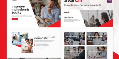 Starch - Business Elementor Template Kit by doodlia