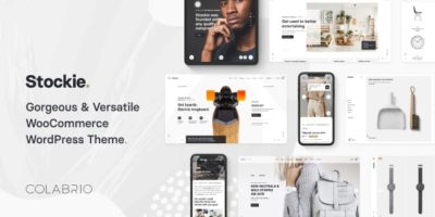 Stockie - Modern Multi-Purpose WooCommerce Theme by colabrio