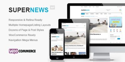 SuperNews - Ultimate WordPress Magazine Theme by themejunkie