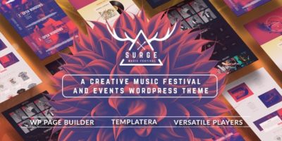 Surge - Music Festival & Event Theme by ergo7
