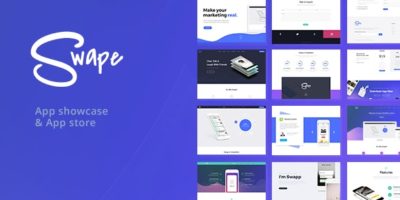 Swape - App Showcase & App Store WordPress Theme by Upper