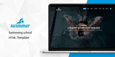 Swimmer - Swimming School HTML Template by SalmonThemes