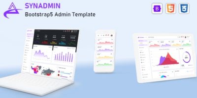 Synadmin -  Bootstrap 5 Admin Template by codervent